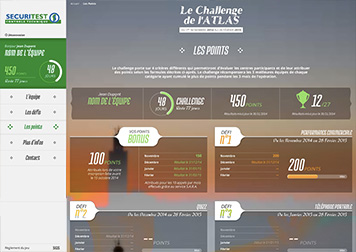 Création d'une interface de Challenge SGS